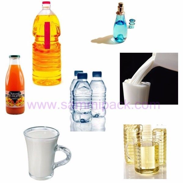 4 رؤوس آلة ملء السائل ذات الدفع الهوائي للمشروبات والزيوت والشامبو والكحول والعطور