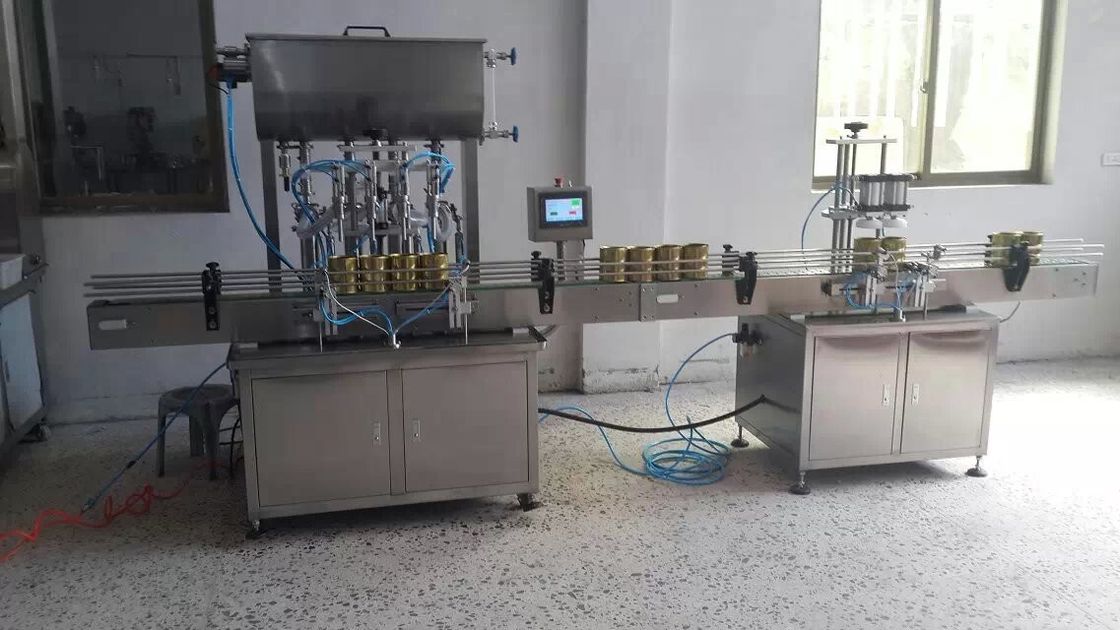 زيت زيتون أوتوماتيكي طهي زيت الشرب المشروبات المعدنية العصير الزيت الأساسي منظف الزجاجات ملء و غطاء آلة