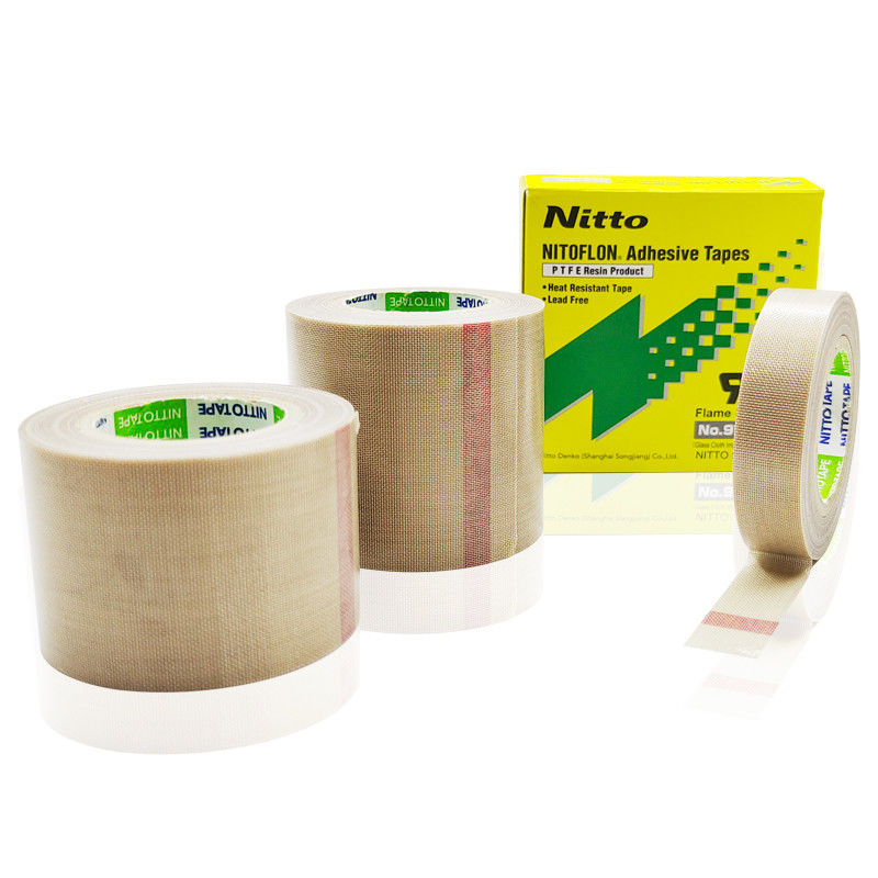 نيتو دينكو الأصلي شريط PTFE شريط مقاوم للحرارة للعزل الكهربائي شريط PTFE الملصق 973UL-S