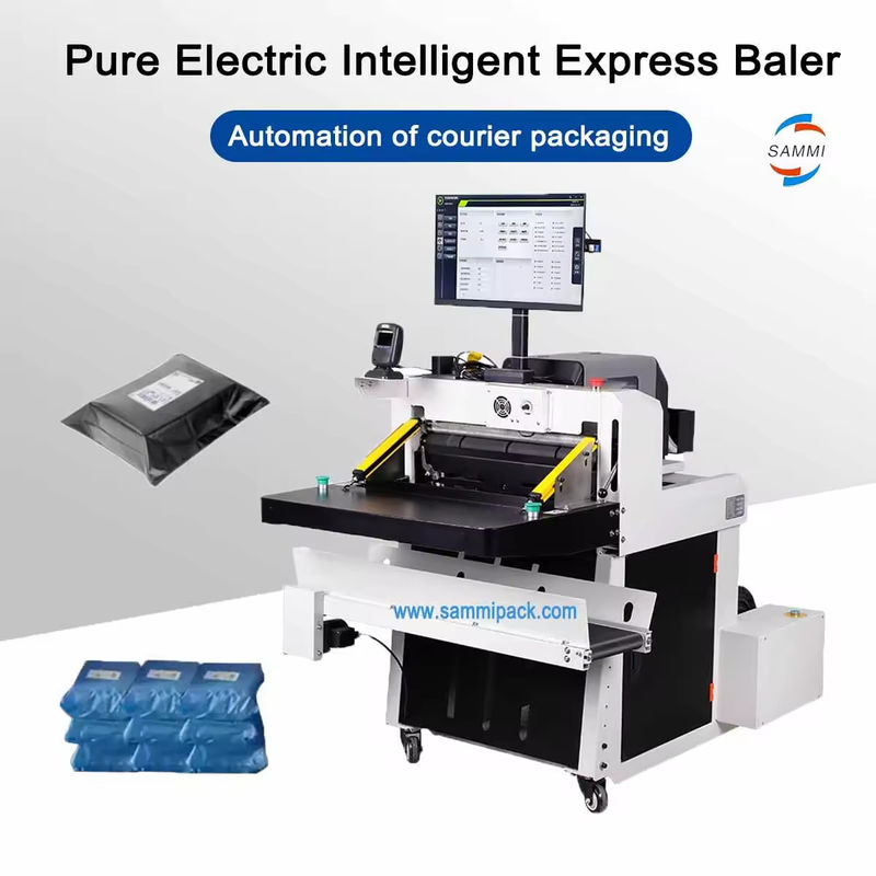 DFD-50I أجهزة اغلاق وتسمية الأكياس الآلية Express Bag Packer Ecommerce Bagging Systems آلة تعبئة الأكياس الآلية