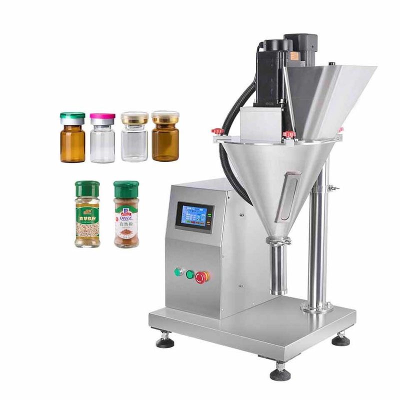 SM-50S نصف أوتوماتيكي مكتب حليب مسحوق ملء الكهربائية مسحوق محرك ملء مع 2-500G سعة