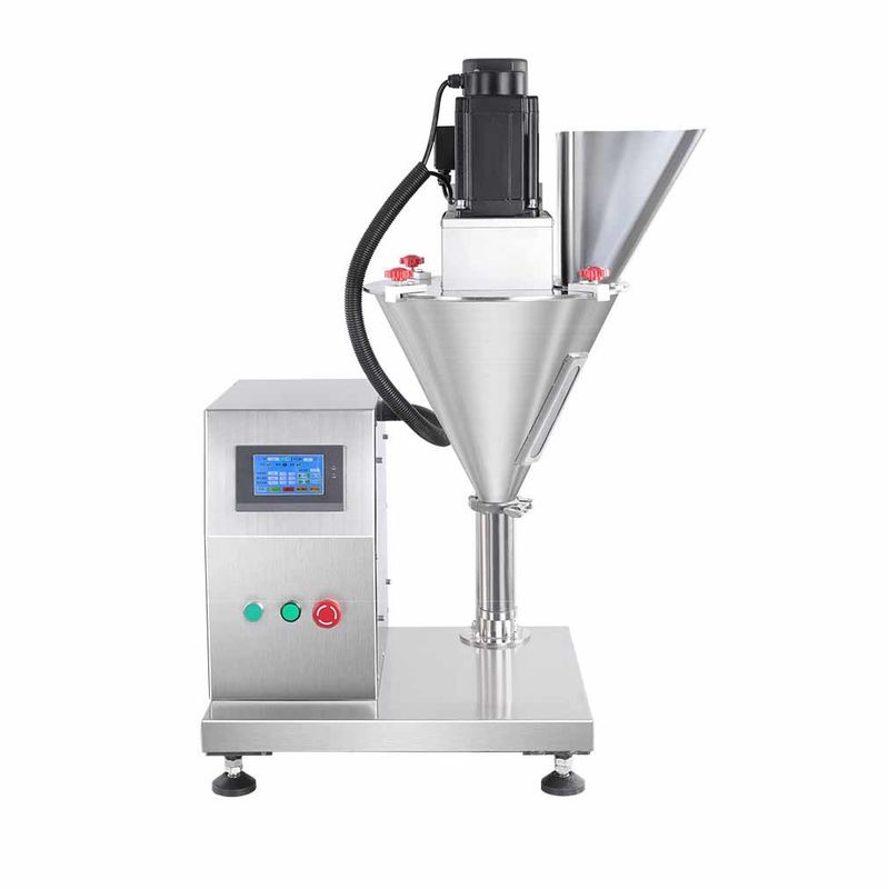 SM-50S نصف أوتوماتيكي مكتب حليب مسحوق ملء الكهربائية مسحوق محرك ملء مع 2-500G سعة