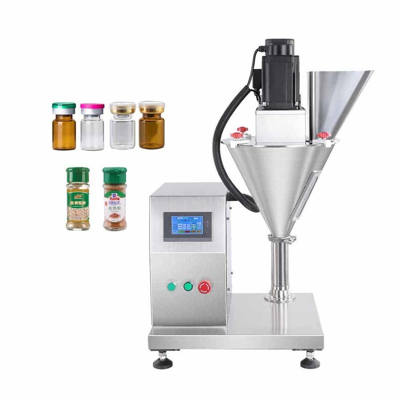 SM-50S نصف أوتوماتيكي مكتب حليب مسحوق ملء الكهربائية مسحوق محرك ملء مع 2-500G سعة