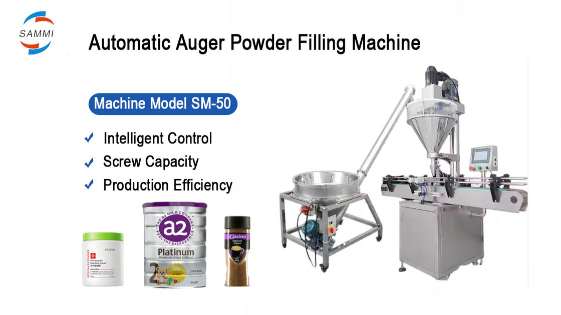 آلة ملء مسحوق أوتوماتيكي للفلفلفل التوابل القهوة مسحوق الأسنان الكمي التعبئة خط الإنتاج
