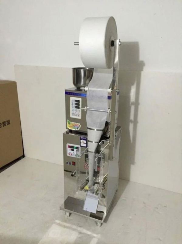آلة تعبئة أعواد الشاي الأوتوماتيكية SM-FZ-70A من الفولاذ المقاوم للصدأ مع ختم خلفي، آلة تعبئة أعواد الشاي