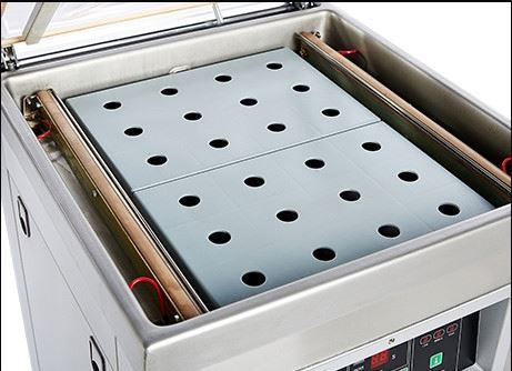 آلة تعبئة الفراغ الرأسية DZ-400 لآلات تعبئة الأطعمة للفول أو الأرز / آلة تعبئة الفراغ بالتشكيل