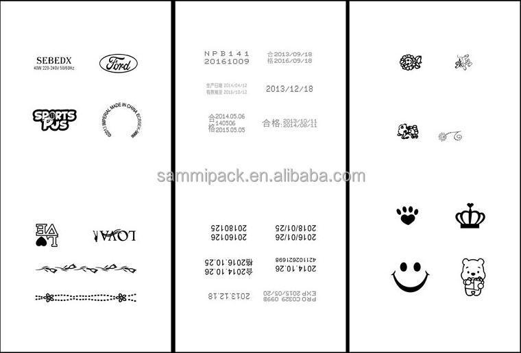 سعر العرض الترويجى الصفيحة المربعة الكهربائية الصفيحة الدائرية تاريخ انتهاء الصلاحية آلة طباعة الكوب / آلة ترميز الحبر