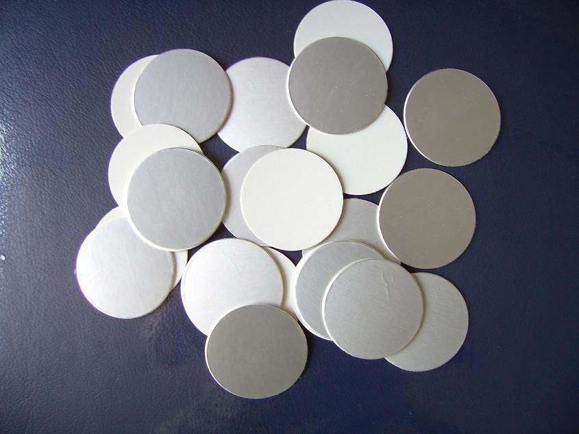 أوراق الألومنيوم عالية الجودة طابعة التغطية الحثيثة PET PE PP أغطية غطاء الزجاجة أغطية أغطية غطاء زجاجات الزيت