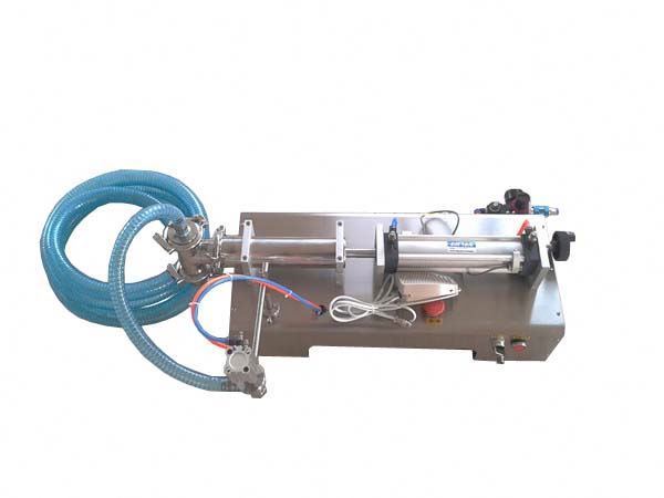 أفضل صفقة لآلة تعبئة السوائل شبه الأوتوماتيكية، تعبئة الزيت، حشو مكبس هوائي 10-100 مل، 30-300 مل، 100-1000 مل