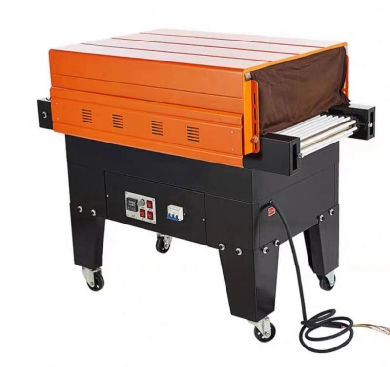 آلة تغليف الانكماش الحراري بالنفث BS-4535 للبيع الساخن، نفق كبير لتقلص البلاستيك، آلة تغليف بغشاء PVC