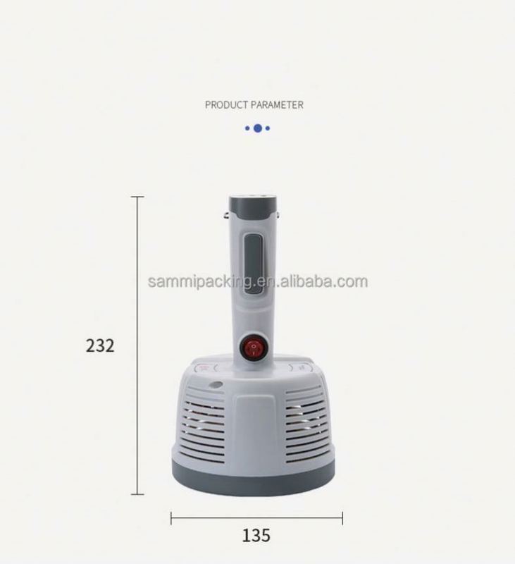 نوع جديد من 20-100mm محمول إدخال الختم آلة الختم أوراق الألومنيوم DGYF-400A