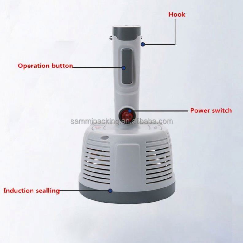 نوع جديد من 20-100mm محمول إدخال الختم آلة الختم أوراق الألومنيوم DGYF-400A