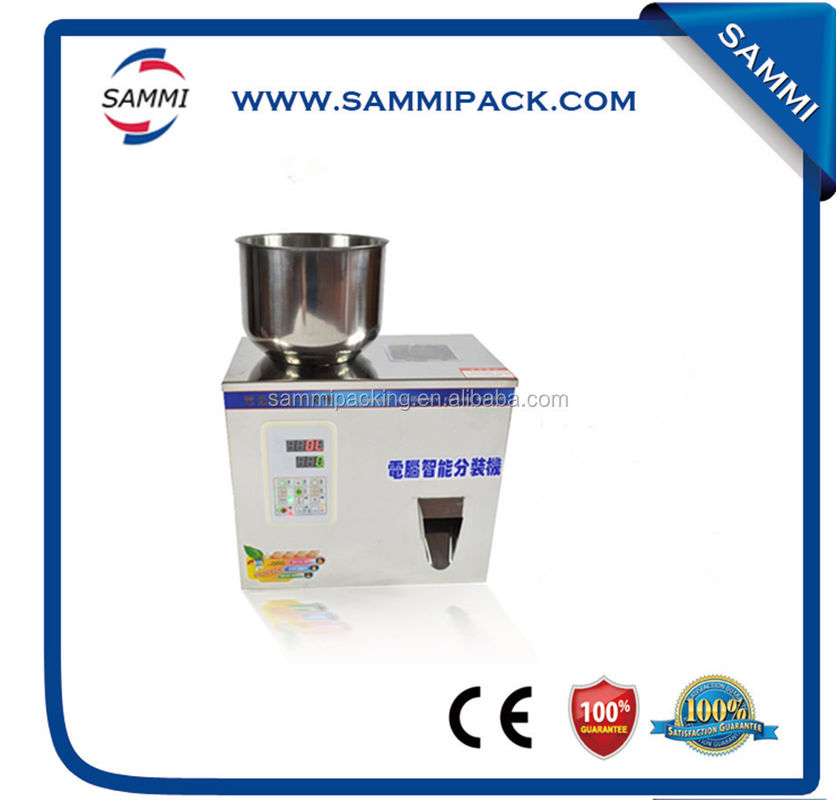 بيع ساخن FZ-100 الشاي الجاف، مسحوق،بذور،حبة وزن آلة ملء 2-100g