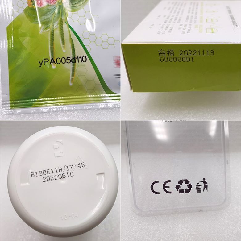 طابعة حبر يدوية عالية الوضوح حالة جديدة لأوراق الخشب البلاستيكية الزجاجية طابعة رموز حبر متعددة الاستخدامات