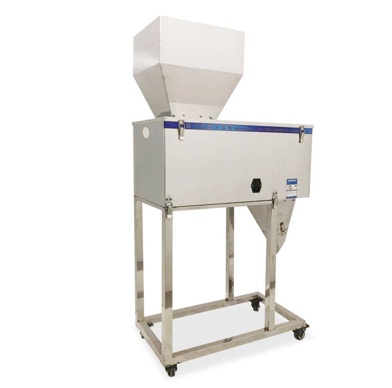 آلة ملء الحبوب النحاسية النصف الآلية للقمح السكر الفول الأرز مع تطبيق مشروبات المحرك الكبير هوبر