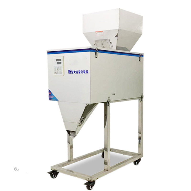 آلة ملء الحبوب النحاسية النصف الآلية للقمح السكر الفول الأرز مع تطبيق مشروبات المحرك الكبير هوبر