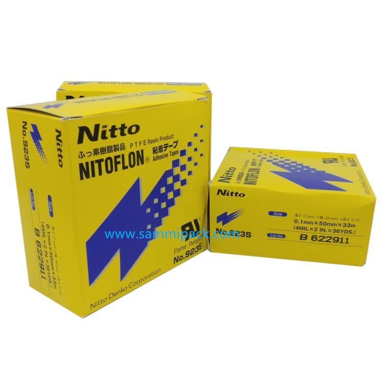 شريط فيلم Nitto Denko PTFE الأصلي Nitto 923S شريط مقاوم لدرجات الحرارة العالية لجهاز التلوين