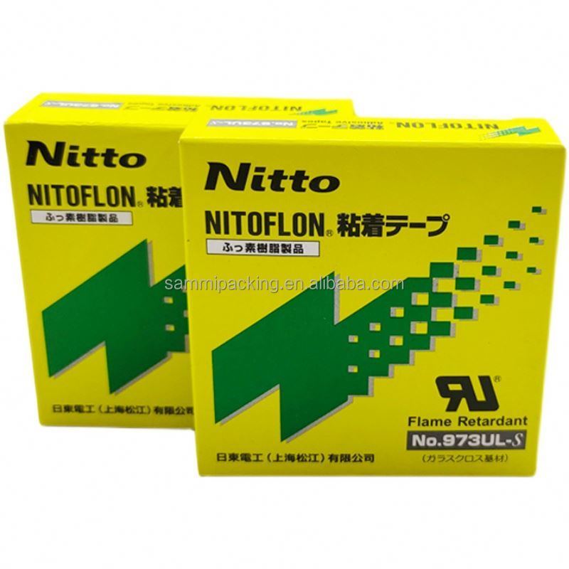 شريط لاصق سيليكون PTFE عالي الجودة المقاوم للحرارة Nitto 973UL لإغلاق أكياس الذوبان الساخن