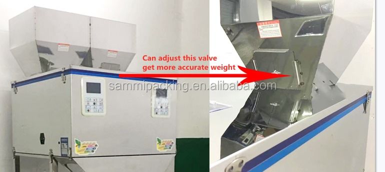 آلة تعبئة حبيبات عالية السرعة أوتوماتيكية لوزن الحبوب للأرز والمكسرات للزجاجات البلاستيكية والزجاجية