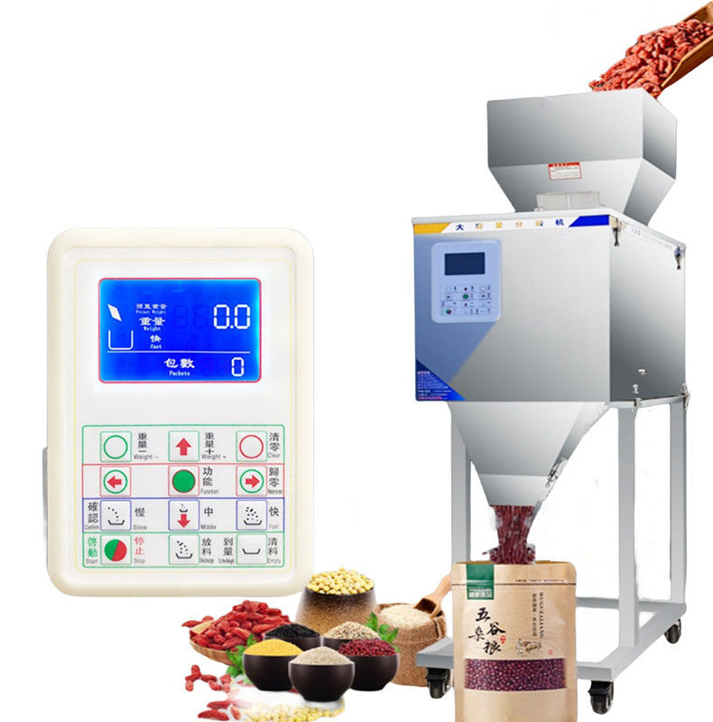2025 آلة ملء حبيبات مسحوق حار البيع كيس الشاي حبوب الحبوب كيس الوزن آلة ملء مع جهاز استشعار لبرميل الكيس