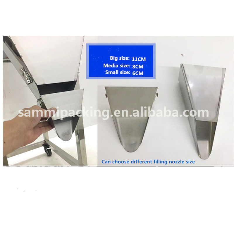 2025 آلة ملء حبيبات مسحوق حار البيع كيس الشاي حبوب الحبوب كيس الوزن آلة ملء مع جهاز استشعار لبرميل الكيس