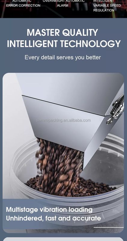 2025 آلة ملء حبيبات مسحوق حار البيع كيس الشاي حبوب الحبوب كيس الوزن آلة ملء مع جهاز استشعار لبرميل الكيس