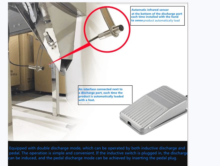 آلة وزن احترافية منخفضة التكلفة للمسحوق / الجسيمات / الحبوب، أداة تعبئة البراميل وأكياس التعبئة مع نظام وزن أوتوماتيكي