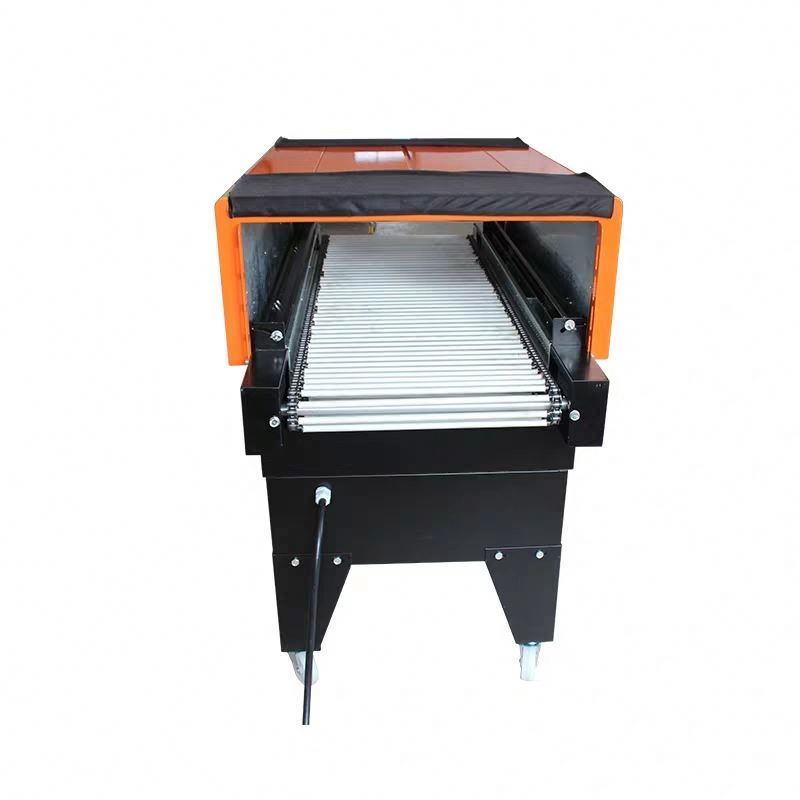 BS4525 آلة تغليف تتقلص من خلال الحرارة النفاثة لتعبئة الأغذية والمشروبات والسلع الوحيدة الأخرى