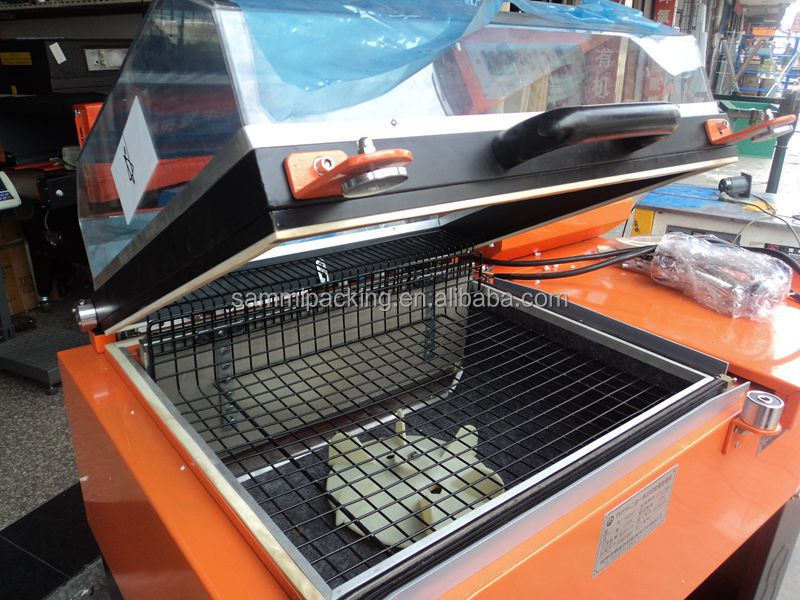 آلة تغليف الانكماش FM-5540 بسعر المصنع / آلة قطع وتغليف الانكماش للصندوق الصغير 2 في 1، آلة تغليف الانكماش، عبوة صندوق خشبي