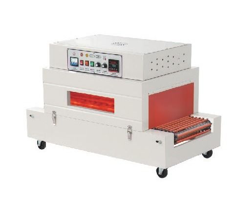 آلة تغليف الانكماش النفقي BS-4030 ذات السعر الرخيص لآلة انكماش غلاف الحيوانات الأليفة PVC لآلة انكماش الزجاجات/الصناديق متعددة الاستخدامات