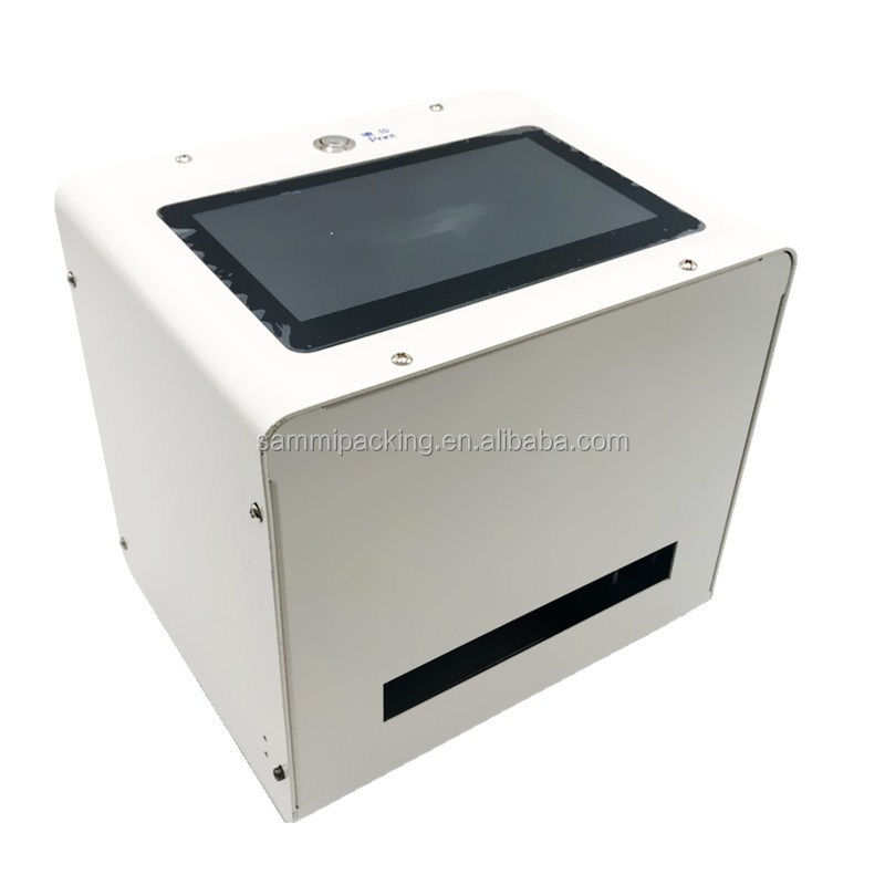 طابعة نفث الحبر الذكية عالية الدقة حديثة الوصول لطباعة رمز التاريخ على أكياس البلاستيك وكرتون الورق والزجاجات