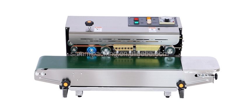 سعر المصنع بالجملة FR-900 نصف أوتوماتيكي ماكينة الختم المتواصلة كيس مع جودة عالية MOQ منخفضة