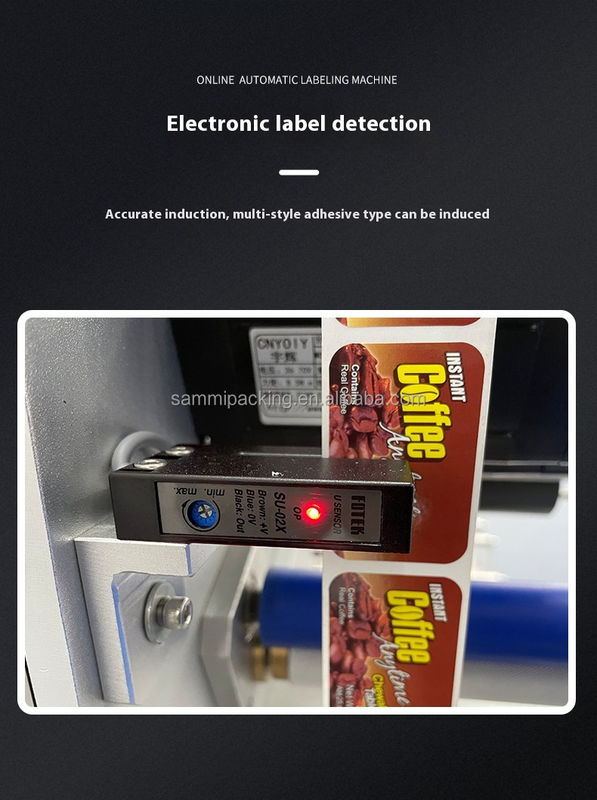 عالية الجودة مزدوجة الجانب ملصق وضع العلامات التجارية آلة تطبيق الدقة ورق العلامات التجارية للزجاجات النبيذ التجميلية الأمامية والخلفية الجانبين