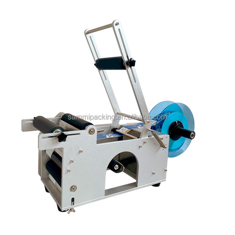 MT-50 آلة وضع ملصقات شبه أوتوماتيكية على الزجاجات المستديرة