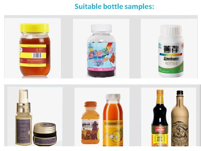 آلة لصق الملصقات التجميلية وزجاجات المشروبات، أوتوماتيكية عالية السرعة لتطبيق الملصقات على الزجاجات المستديرة، للاستخدام التجاري