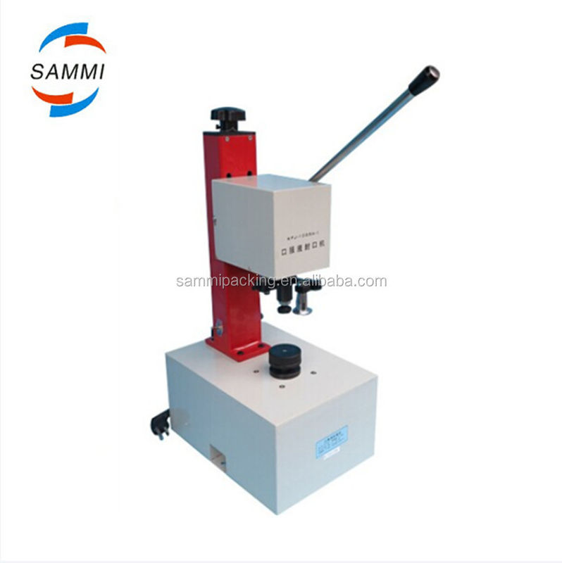 آلة إغلاق يدوية لزجاجات السوائل الفموية، والقارورات، وزجاجات البنسلين، وزجاجات المضادات الحيوية