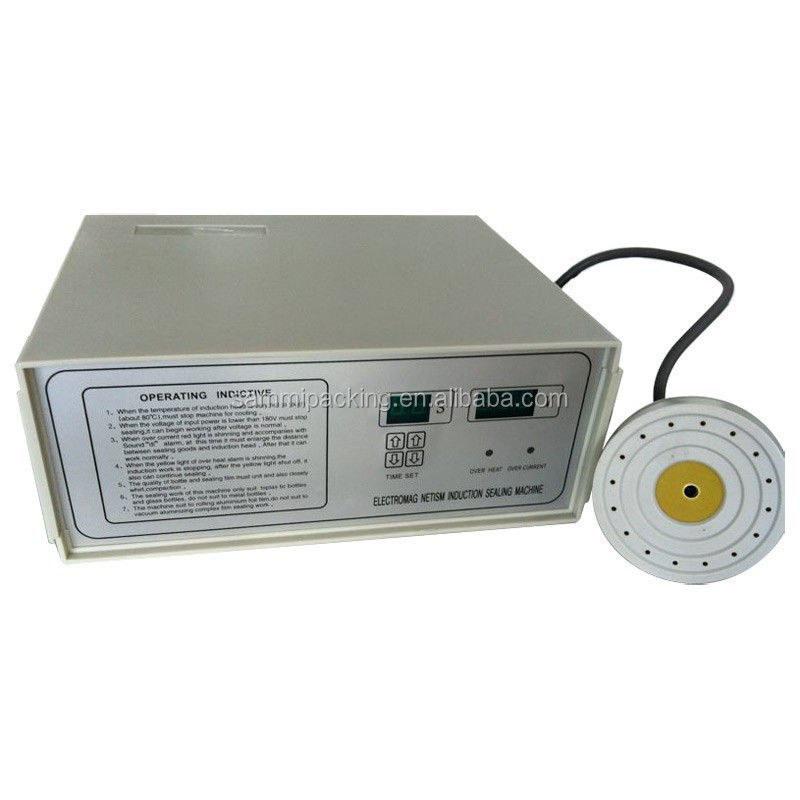 آلة الختم اليدوية الكهربائية المحمولة من ورق الألومنيوم 20-100mm إغلاق فم غطاء الزجاجة لتطبيقات الشراب