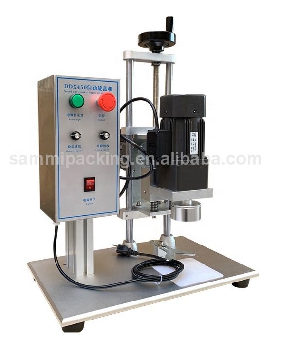 أفضل سعر مكتبية الكهربائية غطاء آلة DDX-450 الزجاج والبلاستيك الزجاجة غطاء لتطبيق المشروبات