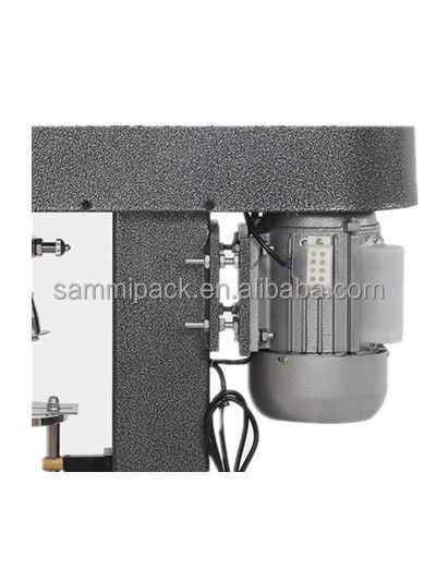 آلة تعبئة روپ شبه أوتوماتيكية سهلة التشغيل لزجاجات الويسكي والخمور، أداة إغلاق لولبي لغطاء زجاجة النبيذ