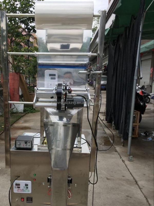 بيع ساخن جدا 100-500g حجمية الآلية الكيس حزمة آلة مع طابعة تاريخ الحساس الخلية الضوئية