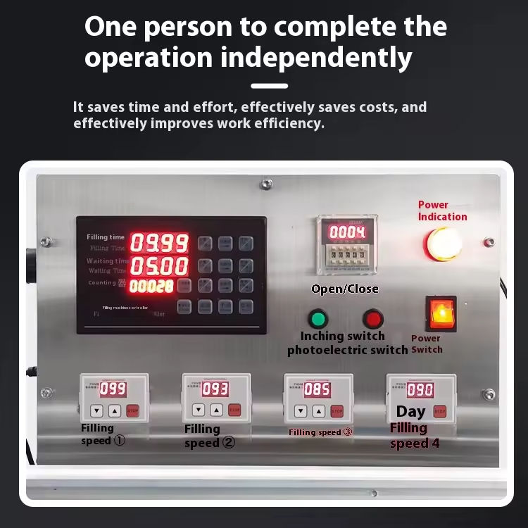 بيع ساخن أربعة رؤوس حليب آلة ملء سائل تجارية كمية آلة ملء أوتوماتيكي أجهزة ملء عمودية