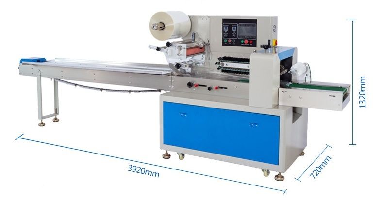 أفضل سعر آلة تعبئة أفقية ذات تدفق سيرفو للألعاب الصغيرة والأشياء الصغيرة