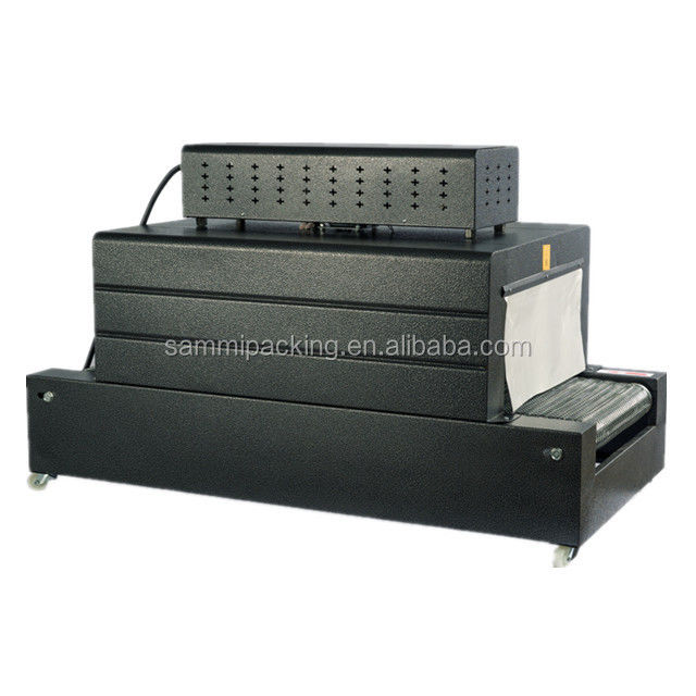 السعر الرخيص BSS-400 مصغرة فيلم حرارة نفق مصغرة آلة مصغرة غلاف آلة للزجاجة / صندوق الكرتون