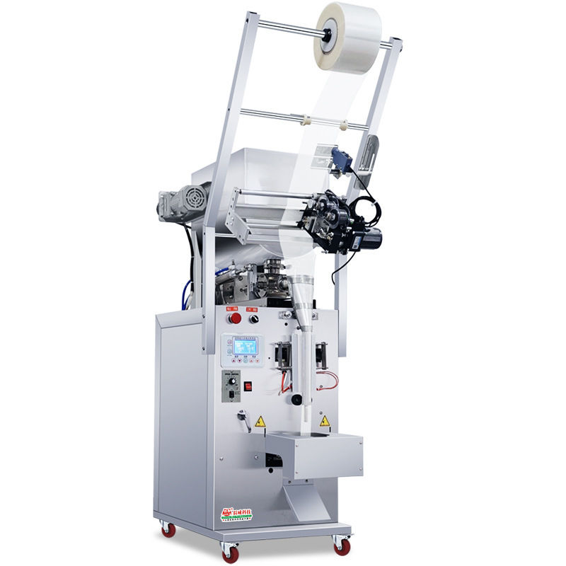 سعر المصنع بالجملة الاحترافي معجون الطماطم السائل معجون الكاتشب آلة التعبئة في أكياس فيلم رقائق الألومنيوم طابعة التاريخ خلاط الطعام