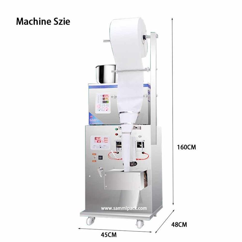 آلة تعبئة أكياس الشاي الصغيرة الأوتوماتيكية بسعر المصنع للمنتجات الكيميائية الغذائية الصغيرة، الأكثر مبيعًا