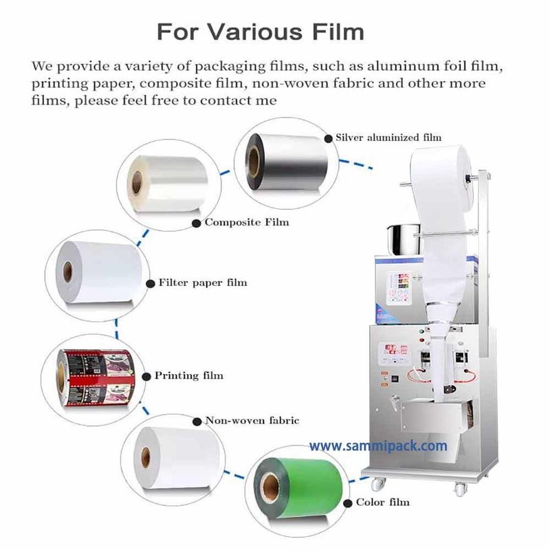 آلة تعبئة أكياس الشاي الصغيرة الأوتوماتيكية بسعر المصنع للمنتجات الكيميائية الغذائية الصغيرة، الأكثر مبيعًا