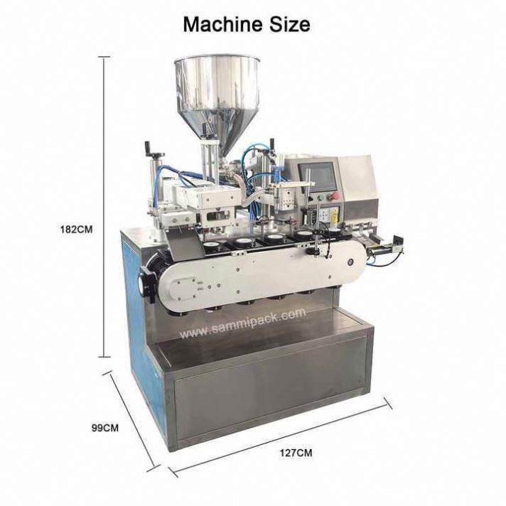 آلة ملء وتختم أنابيب الكريم التجميلي التلقائي آلة ملء وتختم الأنابيب الناعمة بالموجات فوق الصوتية
