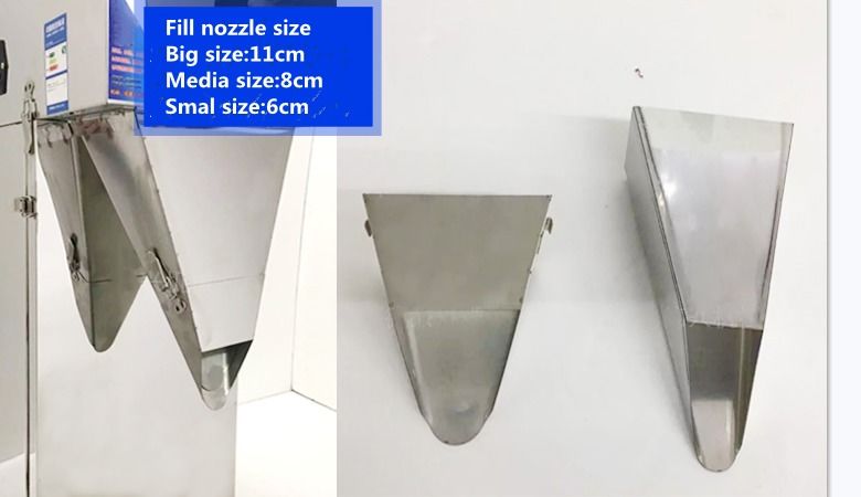 5 كيلوغرامات صغيرة مسحوق ملء آلة مسحوق وزنه ملء الموزع المسمار للحليب / القهوة / دقيق البروتين