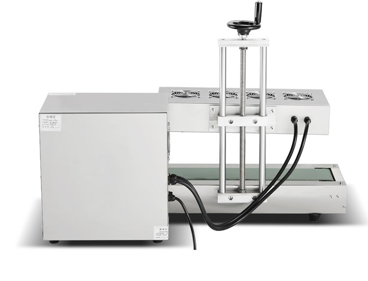 آلة ختم رقائق الألومنيوم عالية السرعة / آلة ختم الحث لزجاجات البلاستيك وزجاجات الزجاج المصنوعة من الفولاذ المقاوم للصدأ