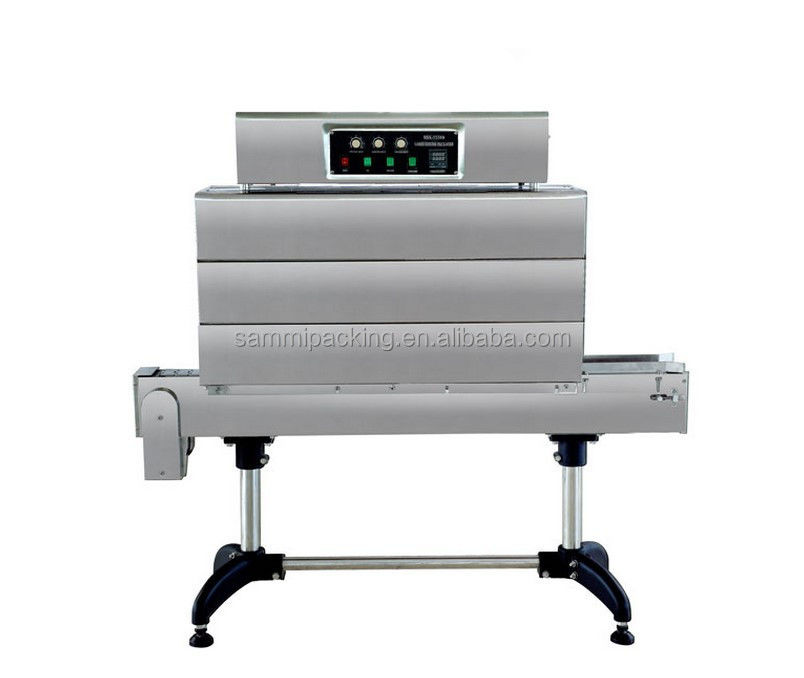 آلة تغليف الأغطية الحرارية عالية الجودة / آلة وضع ملصقات الأكمام الحرارية لأغطية الزجاجات آلات تغليف الخشب حزام، تغليف رقائق معدنية